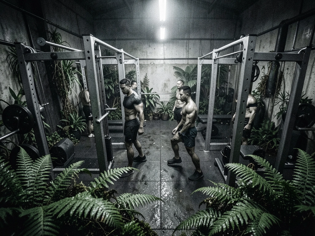 Elite physical performance in a botanical setting